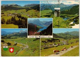 Col des Mosses - 5 Bild AK