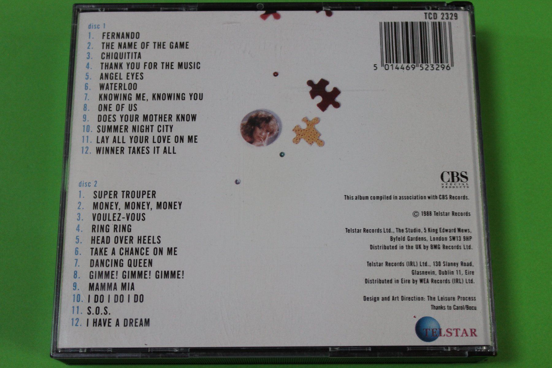CD: ABBA - Absolute ABBA 2CD 1988 – Usato da Tübach venduto da JamesStone 2