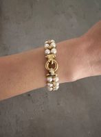 Armband Perlen Echtgold 750 Brillanten