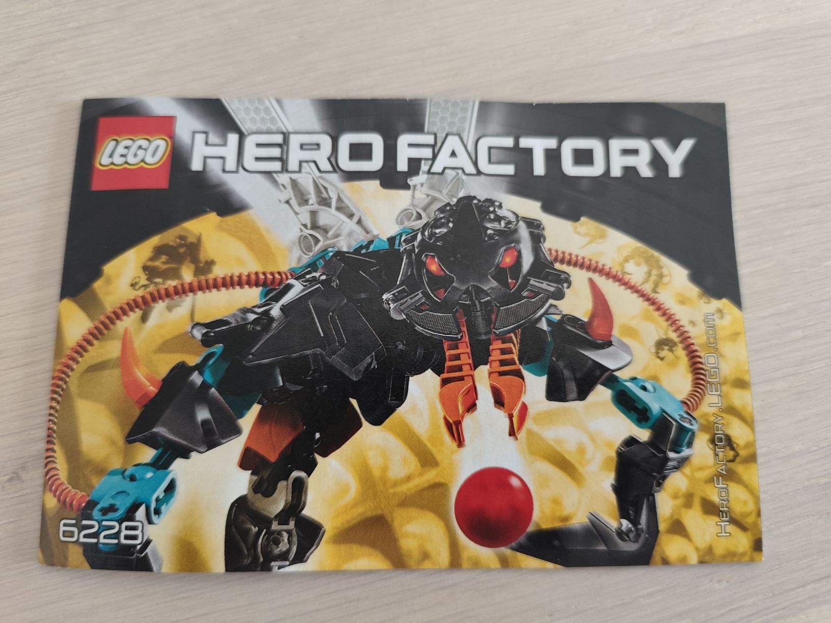 Lego Giocattoli: Lego 6228 Hero Factory – Nuovo (secondo la descrizione) da Zuckenriet venduto da bm2_88l9 3