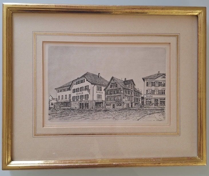 Dipinti: Altes Bild Siebnen Original – Usato da Jona venduto da HappyHappyHappyHappy