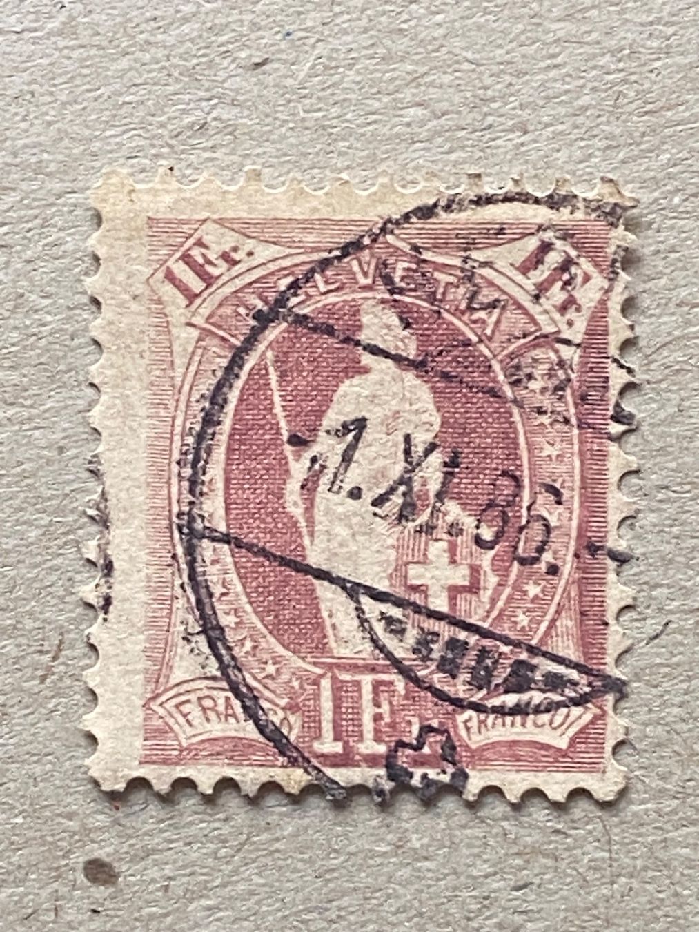 Tous les timbres: 71A, verzahnt – D'occasion à Aarau par hilde47