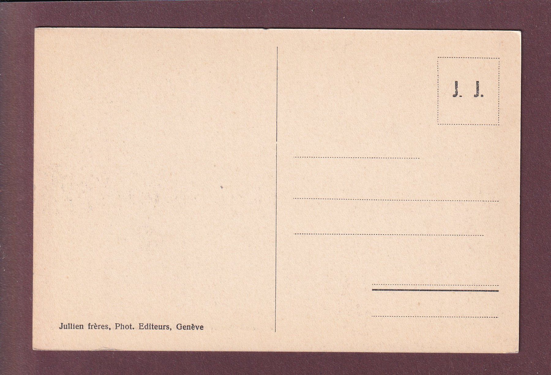 Cartoline postali: GENEVE - Partie de la rade – Usato da Pully venduto da nicecards 1
