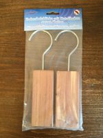 Zedernholz Mottenschutz, Set Blocks à zwei Stück, neu