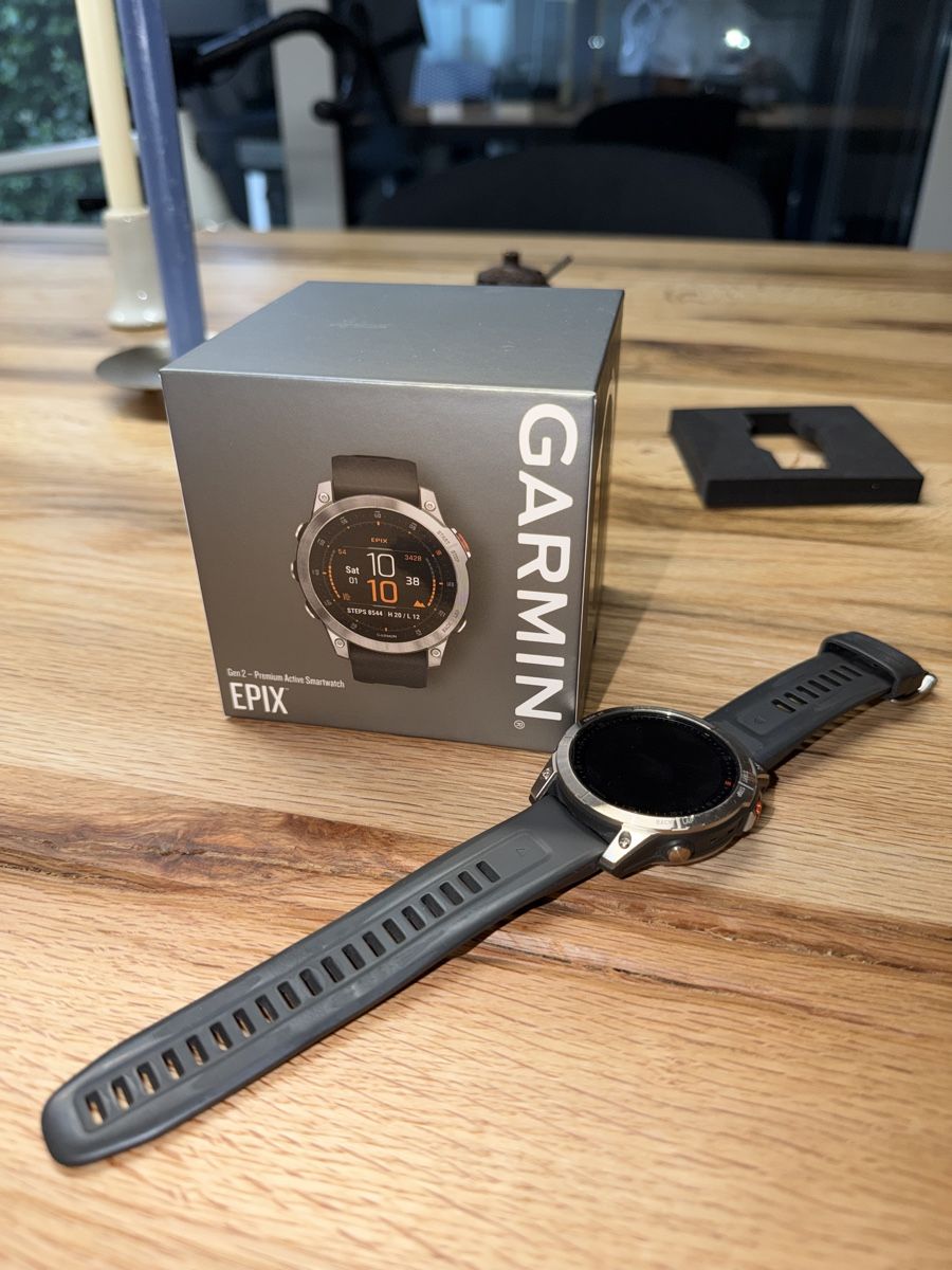Garmin Smartwatch: Garmin Epix (Gen2) – Usato da Richterswil venduto da Botondsz