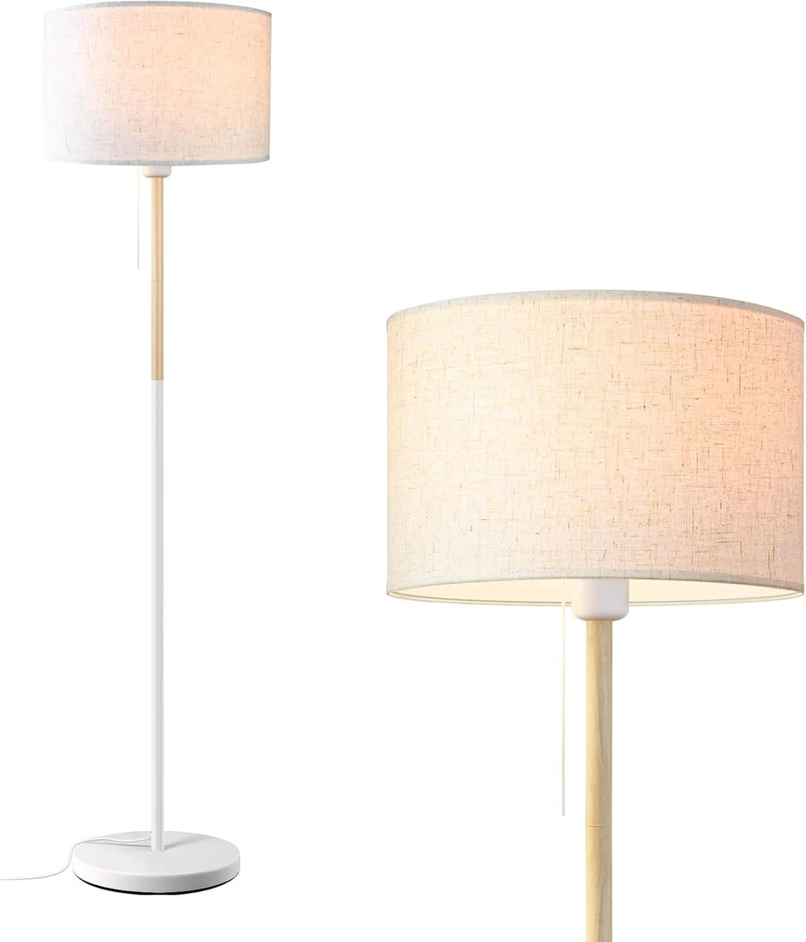 Lampade: Stehlampe Vintage LED Lampe Wohnzimmer Design E27 152cm – Nuovo e nell'imballaggio originale da Hundwil venduto da tec_mm27