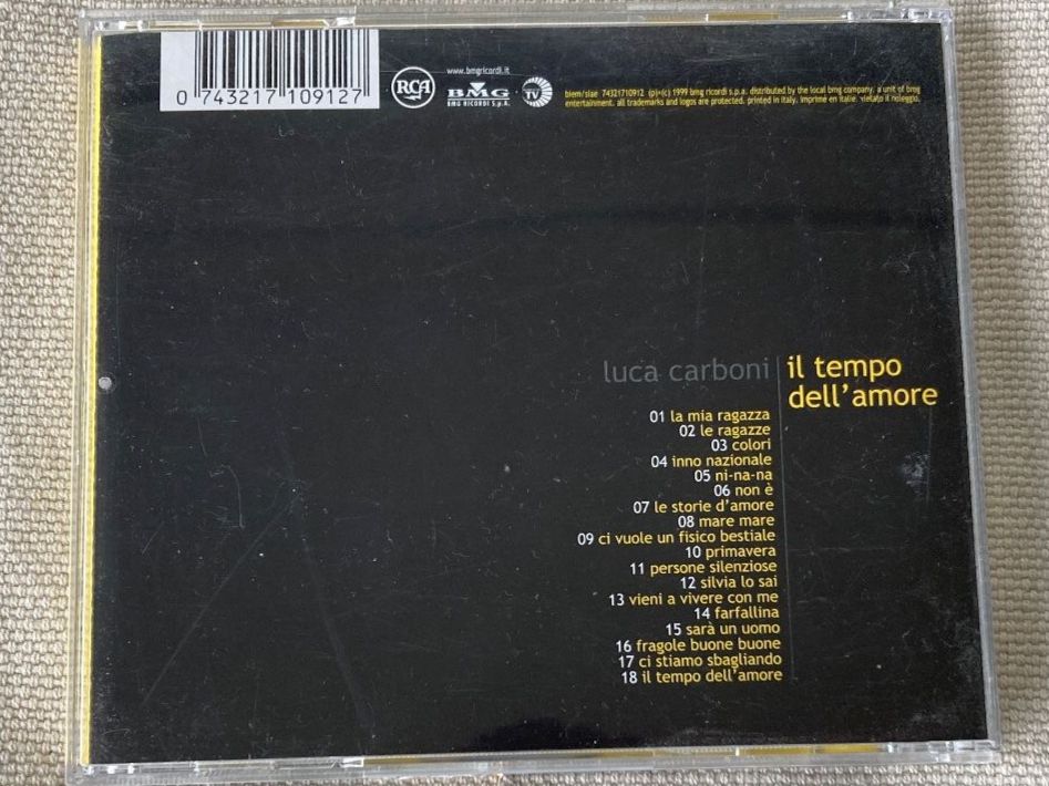 CDs: CD, Luca Carboni, Il tempo dell'amore – Gebraucht aus Baden von Yoyo1 1