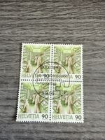 Schweiz Briefmarke Helvetia 90, 9.9.86, Top Zustand!