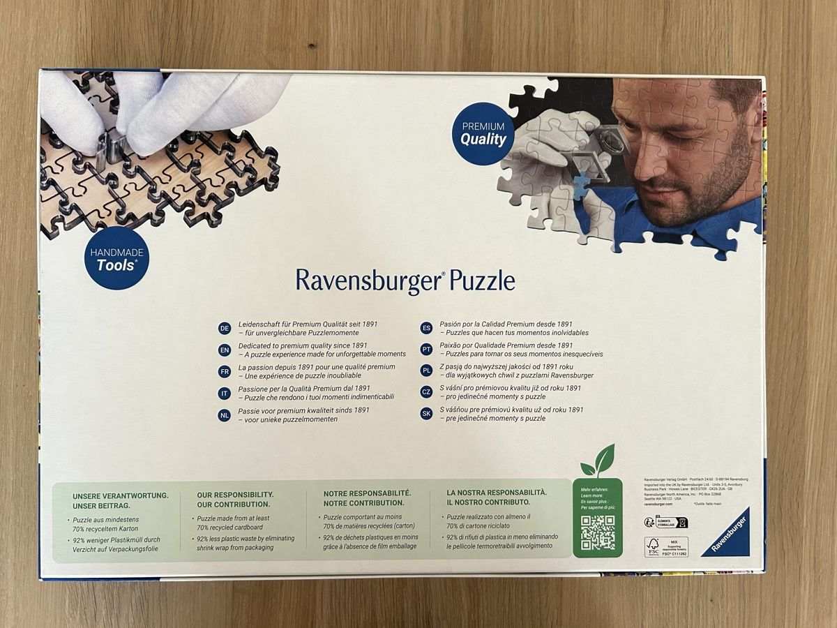Ravensburger Puzzle: Ravensburger Pokemon Puzzle 2000teilig – Usato da Naters venduto da Gemschhtte 2