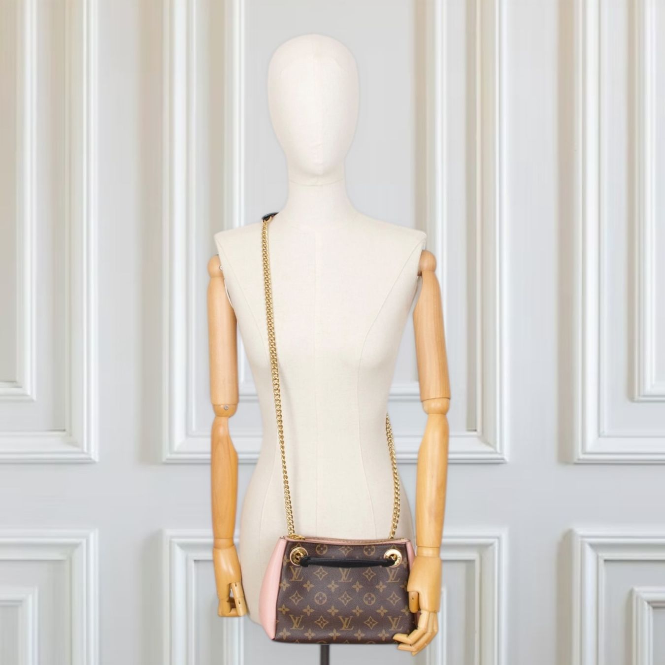 Louis Vuitton Borse da donna: Louis Vuitton Surenne BB Monogram magnolia – Usato da Binningen venduto da Designerlabels 2