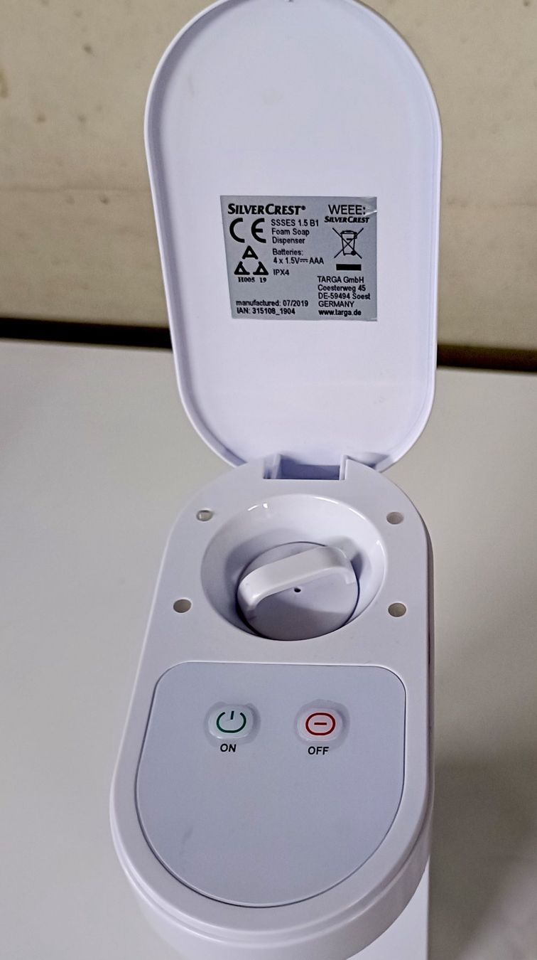 Doccia: Silvercrest Seifen Schaum Spender, neuwertig – Nuovo (secondo la descrizione) da Sitterdorf venduto da imsis 1