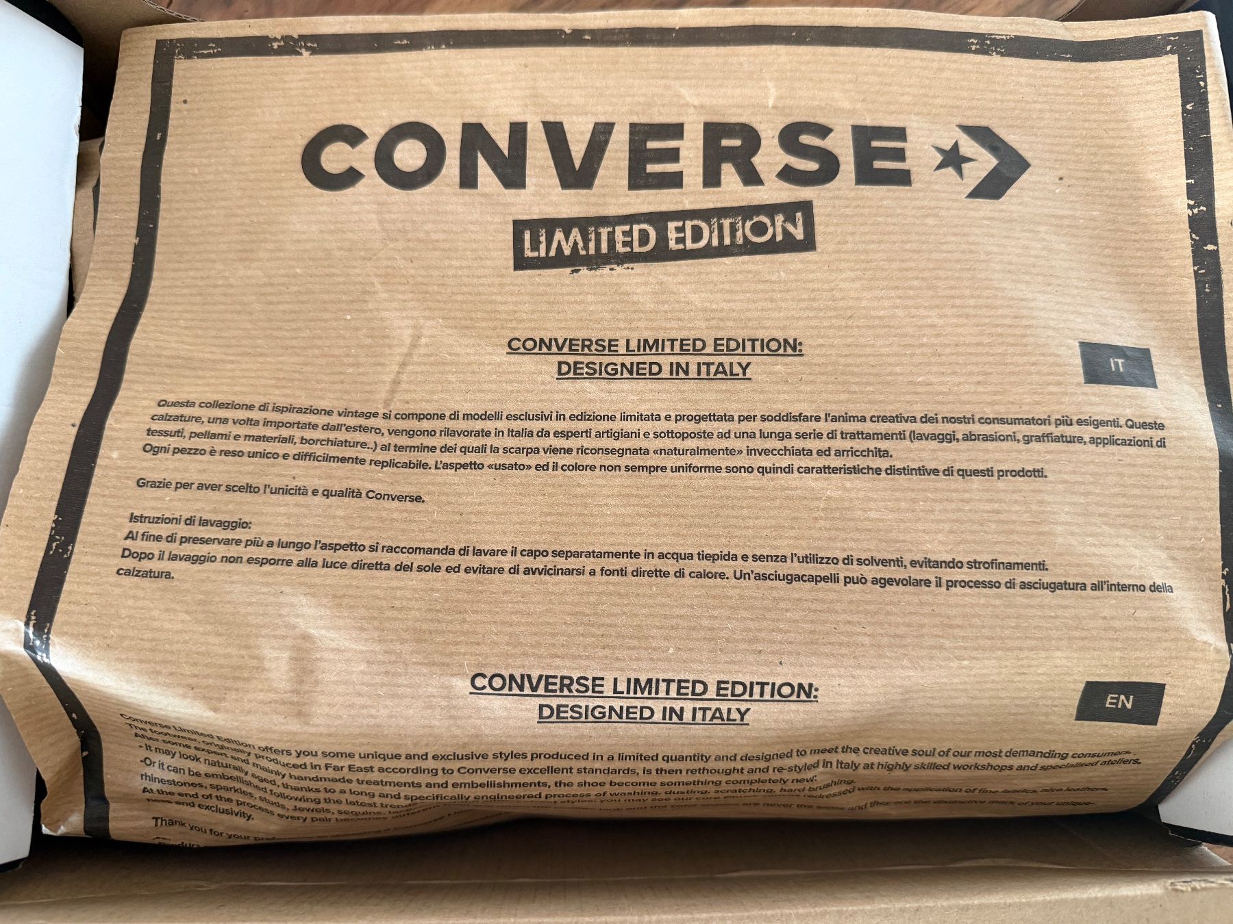 Converse Scarpe da uomo: CONVERSE LIMITED EDITION CANVAS 43  NEUE – Nuovo (secondo la descrizione) da Männedorf venduto da swissprofi 9