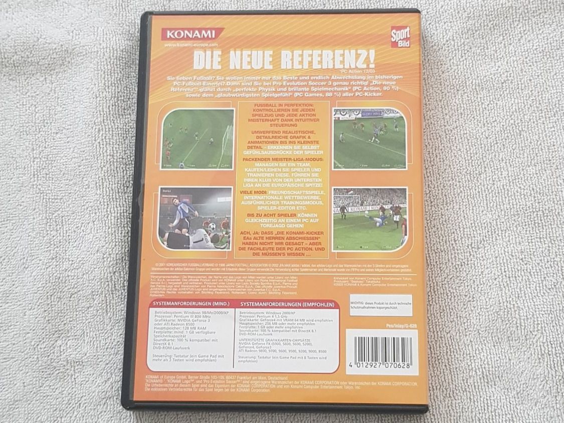 Giochi: Pro Evolution Soccer 3 (PC CD-ROM) – Usato da Liestal venduto da tonic 3