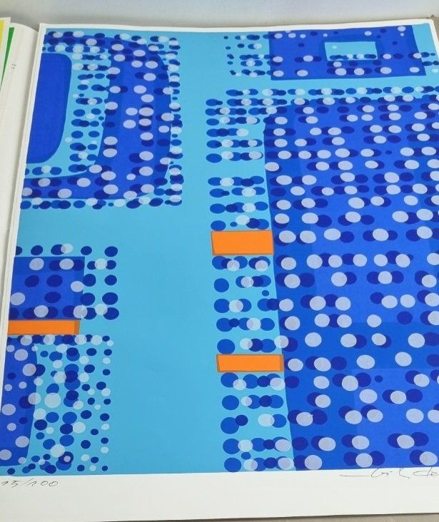Grafiken & Lithographien: Erich Keller 7 FArb Serigraphien von 1971 – Gebraucht aus Flums von Flumsantik 6