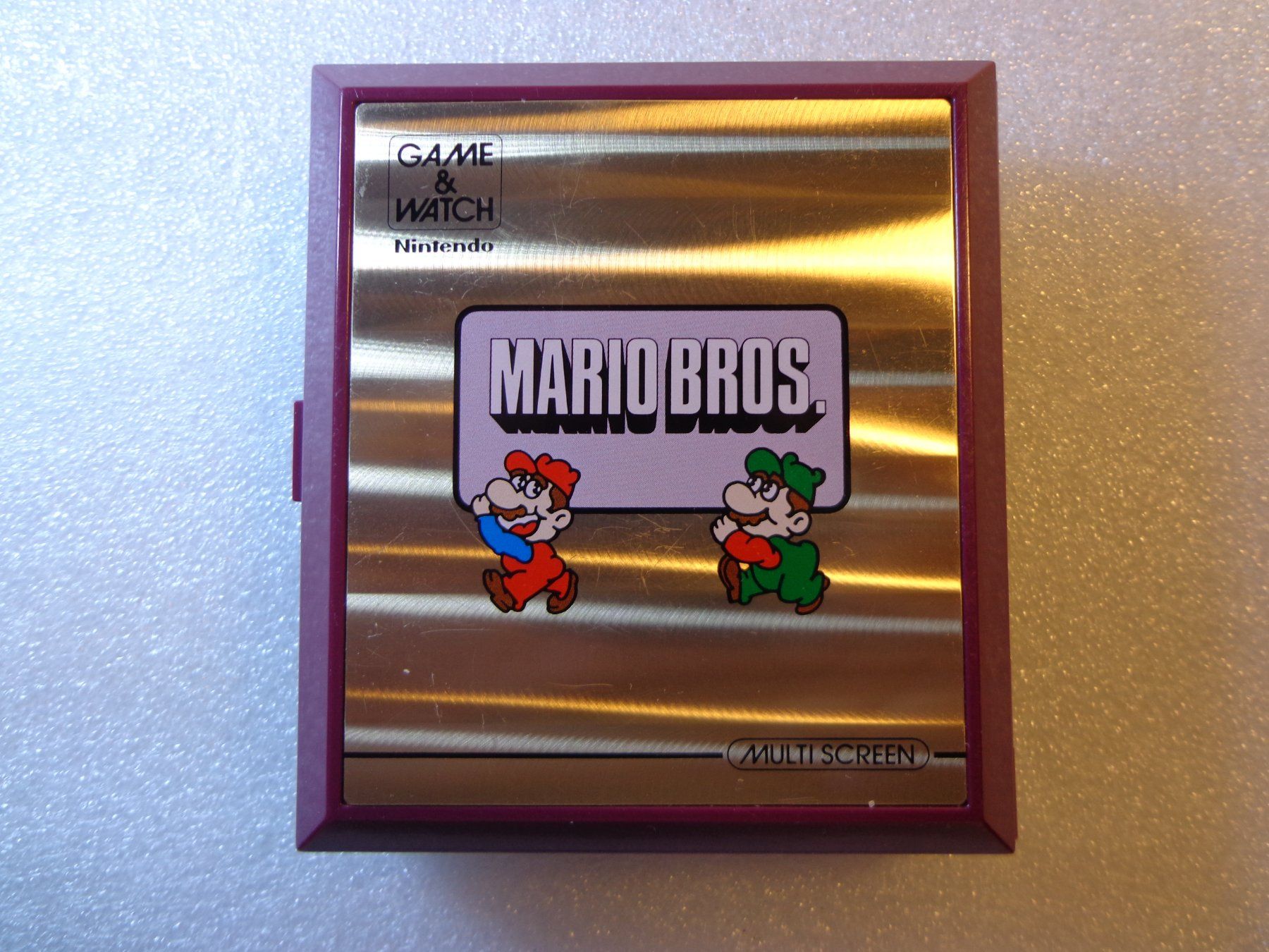 game&watch Giochi: Game & Watch Mario Bros. 1983 – Usato da Hinterkappelen venduto da Roku5 1