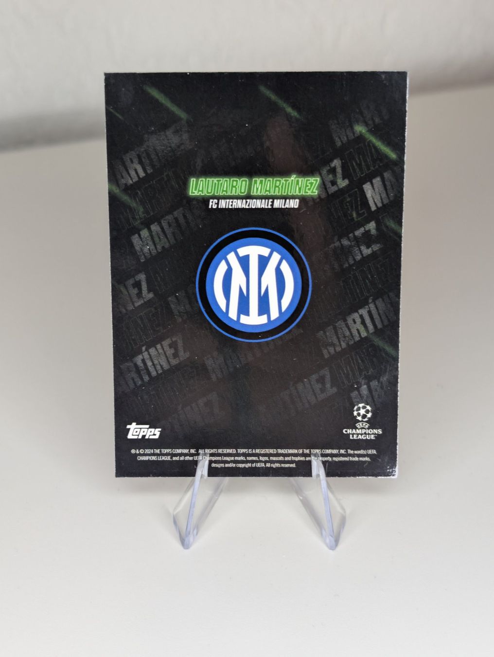 Topps Carte collezionabili: Lautaro Martinez Inter Mailand Topps Showtime – Nuovo (secondo la descrizione) da Hunzenschwil venduto da BRPCards 1
