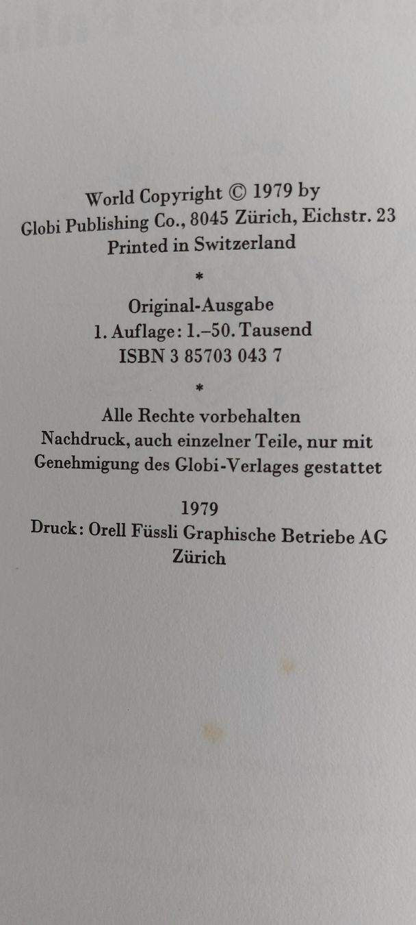 Libri: Mit Globi auf grosser Fahrt – Usato da Kyburg-Buchegg venduto da Rolf1velo 2