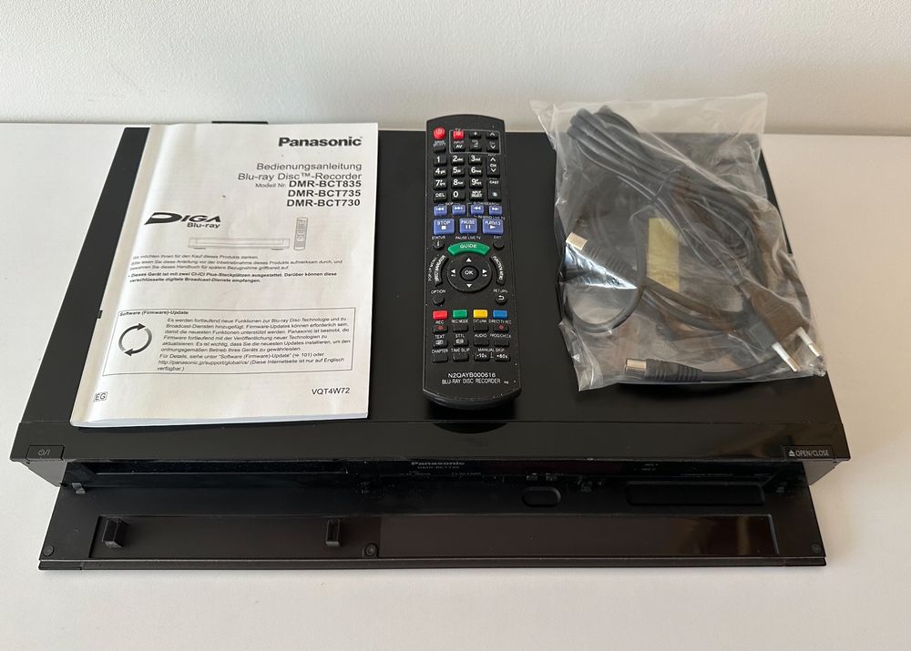 Aurabeam Telecomando Sostitutivo Per Panasonic DMR-BST730 – Compatibile Con Lettore Blu-Ray – Garanzia 1 Anno