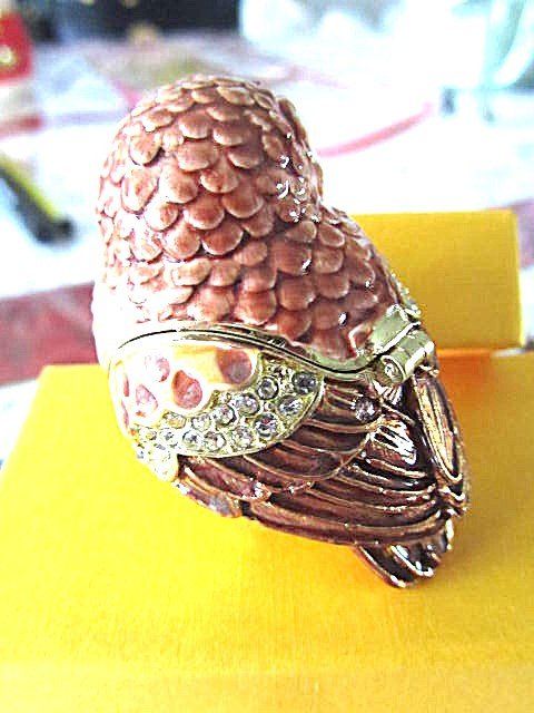 Disney Statuette: Pillendose EULE  - Emaille/Strass TOP! – Nuovo (secondo la descrizione) da Goldach venduto da bonnyrio 2