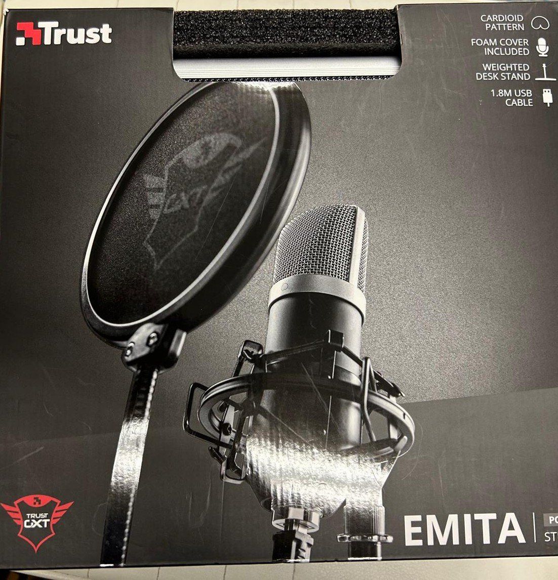 Trust Mikrofone: trust emita streaming mic – Gebraucht aus Jegenstorf von malartv 3