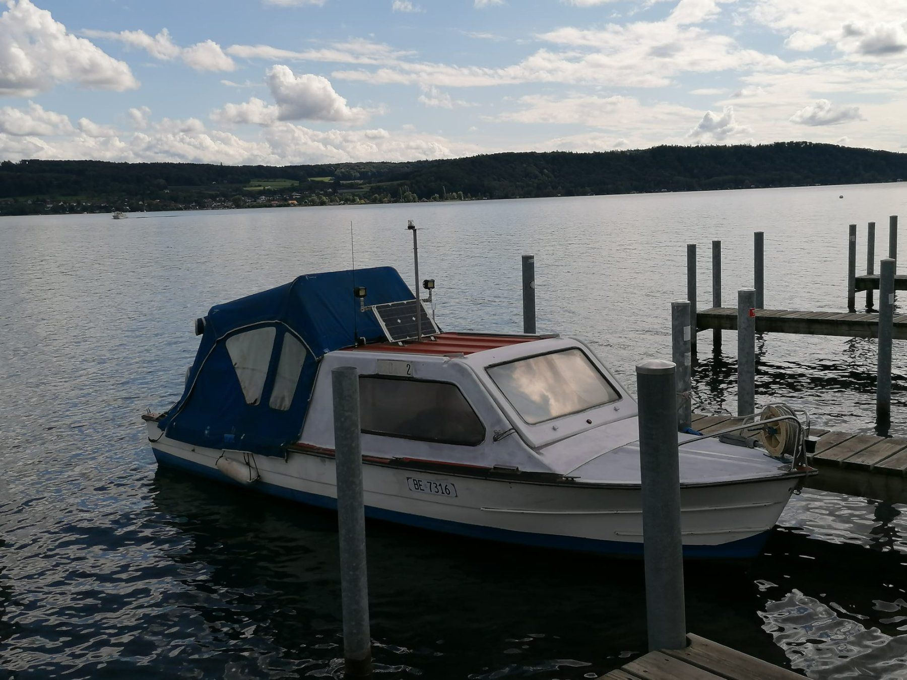 Barche: Kabinen- Motorboot 25 Ps mit Trailer – Usato da Oberwil i. S. venduto da lenker2 2
