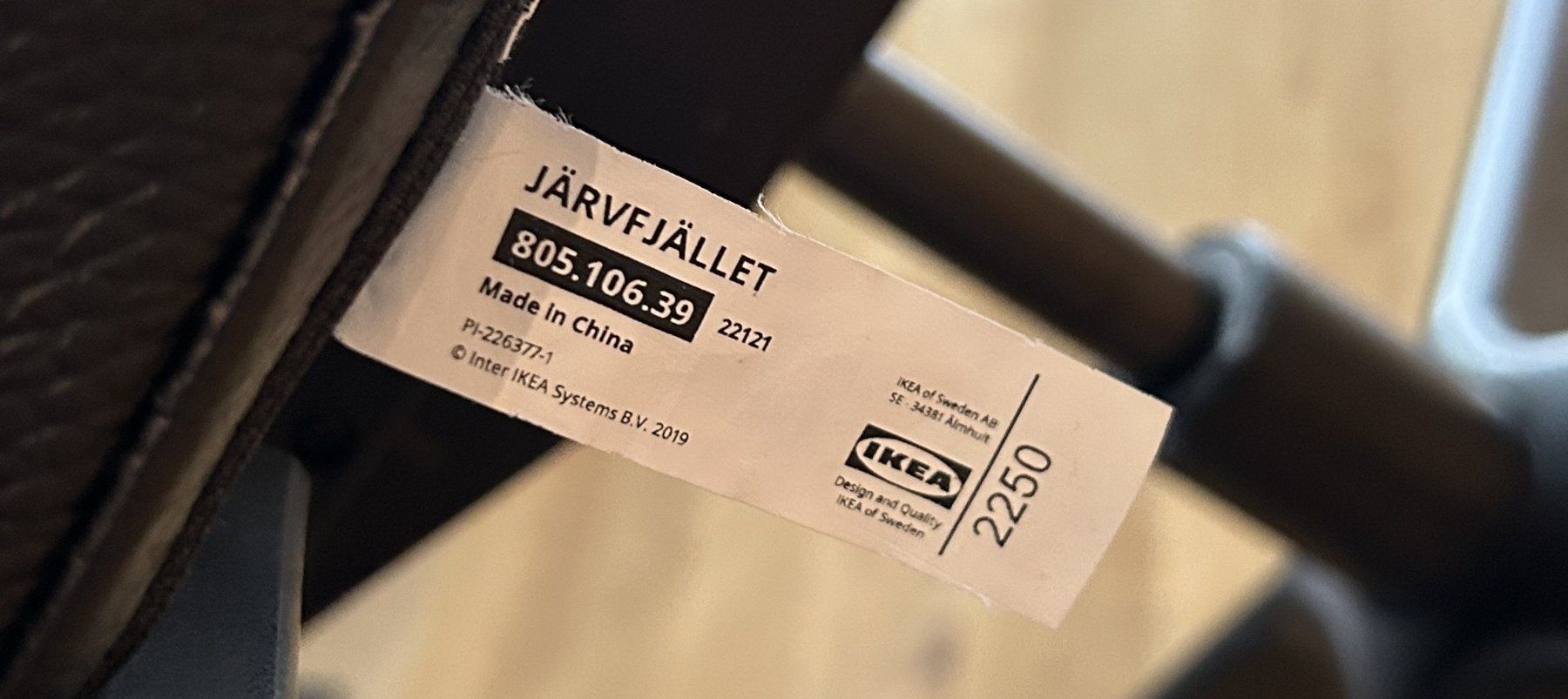 Ikea Stühle: IKEA JÄRVFJÄLLET Bürostuhl – Gebraucht aus Liebefeld von Eaglewings5 3