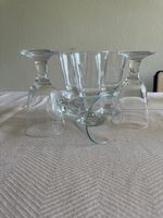 Set of 6 Vintage Wine Glasses - Ready for Summer Cocktails!