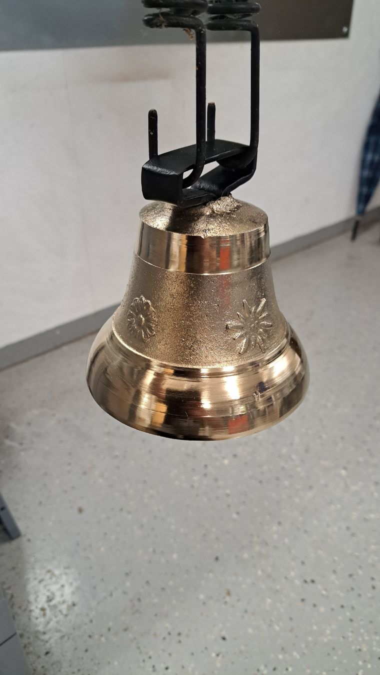 Campanacci mucche: Glocke Aarau aus Messing – Usato da Buttisholz venduto da REX001