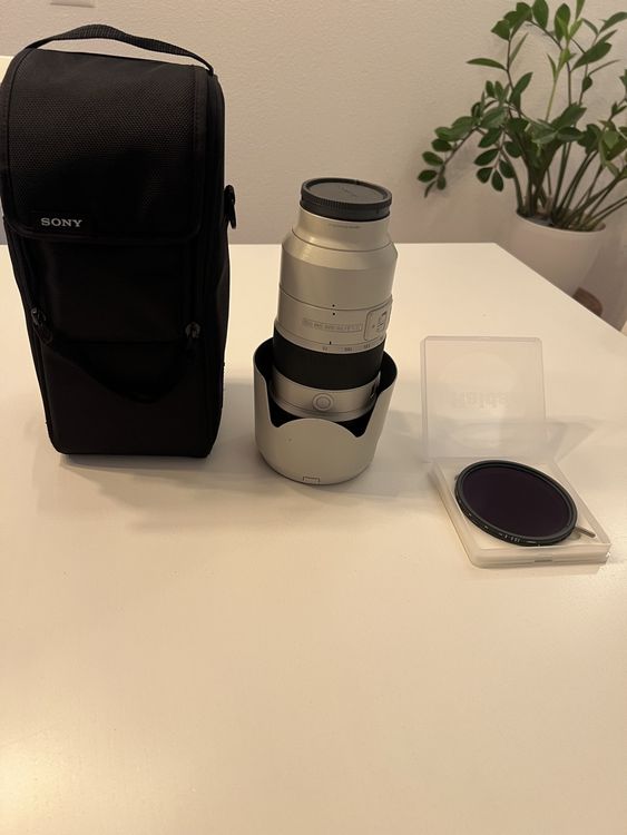 Sony 70-200 F2.8GM für Sony E Mount inkl Variabler ND Filter (Gebraucht ...