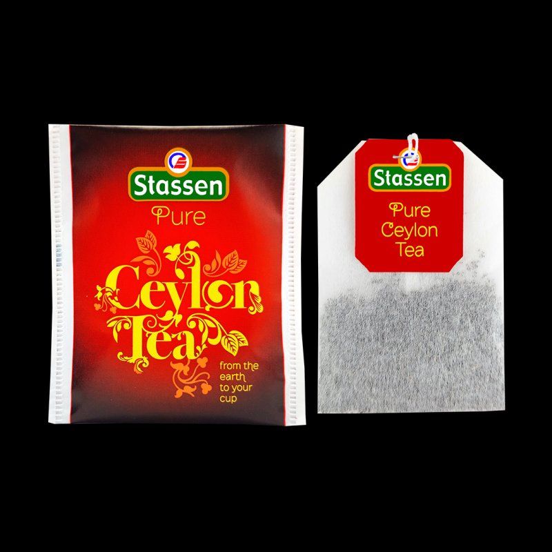 Cibi & Specialità: Stassen - Pure Ceylon Black Tea - Gastro-Teebeutel – Nuovo e nell'imballaggio originale da Gampelen venduto da Geschenkxy 3