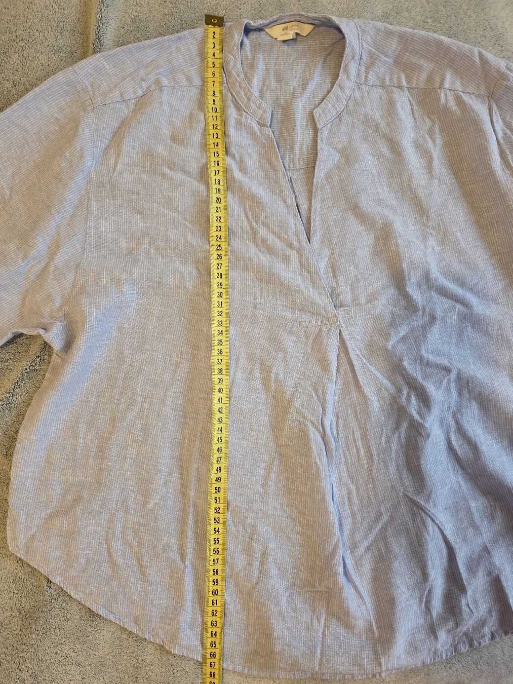 H&M Camicette: H&M Bluse, Gr. 36, hellblau gestreift – Usato da St Gallen venduto da vir_5kgt 3