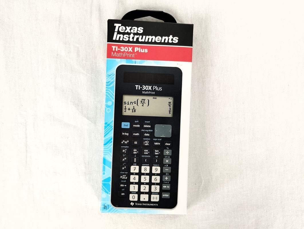 Texas Instruments Calcolatrici tascabili: TEXAS INSTRUMENTS Taschenrechner TI-30X Plus – Nuovo (secondo la descrizione) da Schübelbach venduto da Restwert_Schubelbach 6