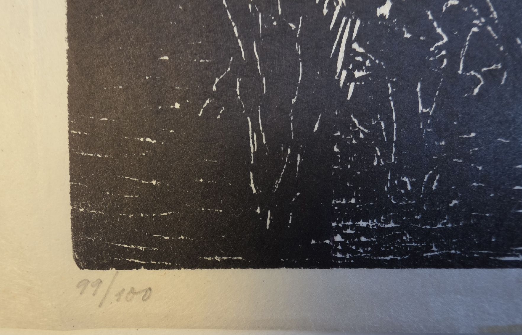 Gravures sur bois: Ignaz Epper Expressionist 99/100 Holzschnitt 40x33cm – D'occasion à Emmenbrücke par Kunstankaufverkauf9 2