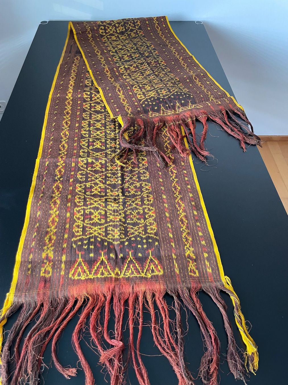 Stoffe: IKAT   handgewoben  196 x 41 cm – Gebraucht aus Uster von cityspider
