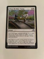 1 x When We Were Young - Magic: The Gathering - MtG