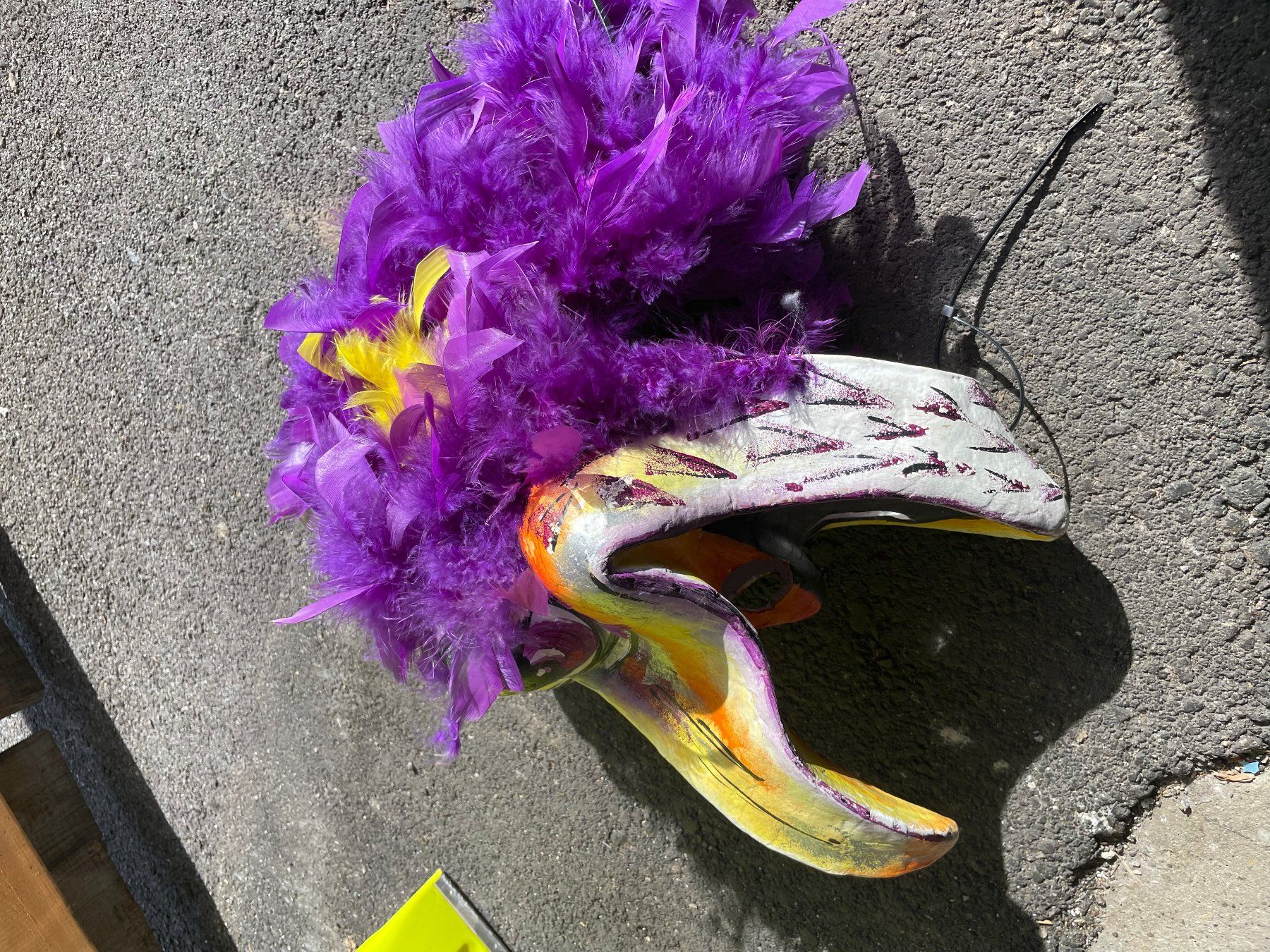 Maschere: Fasnachtsmaske aus Luzern oder Basel – Usato da Madiswil venduto da mototeile 1