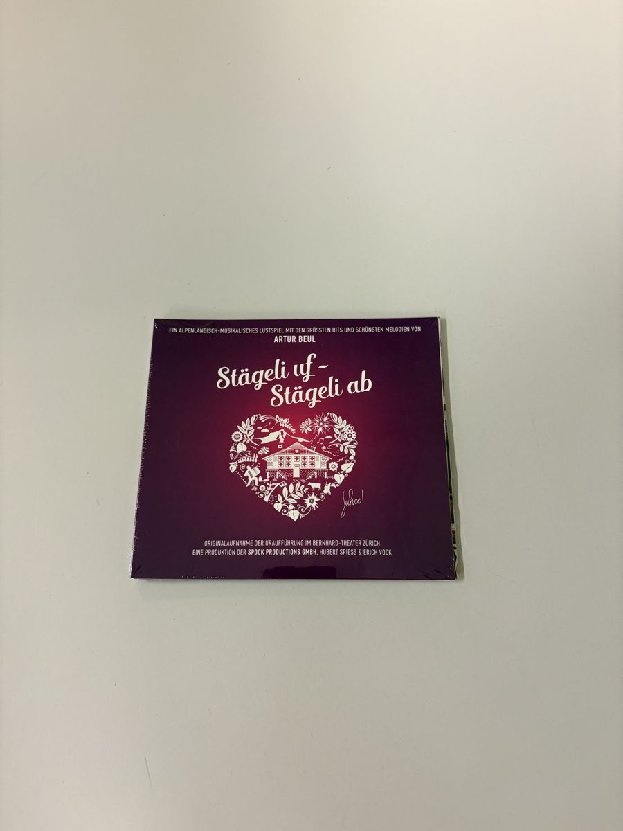 CD: CD Stägeli uf - Stägeli ab – Nuovo e nell'imballaggio originale da Zürich venduto da fat_89