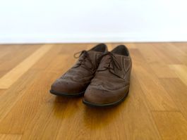 Herren Schuhe braun Leder