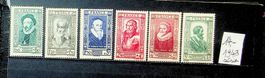 FRANCE SÉRIE NEUVE SANS CHARNIÈRE 1943. COTE 14 € /V871