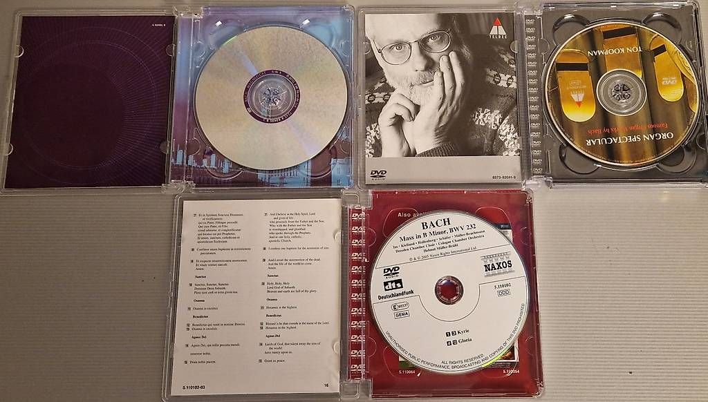 Tutti i DVDs: 3 DVD-Audio (Surround) J.S. Bach – Usato da Nürensdorf venduto da Jx3p 2