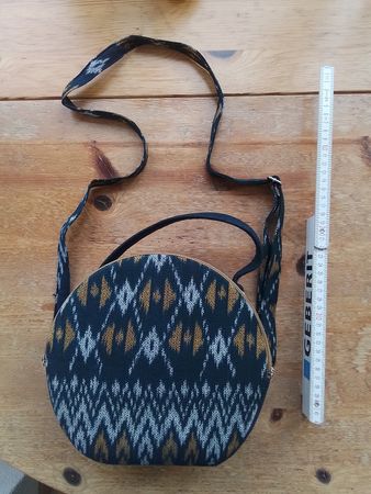 Handtasche Handgefertigt Baumwolle,stoff auch handgewebt