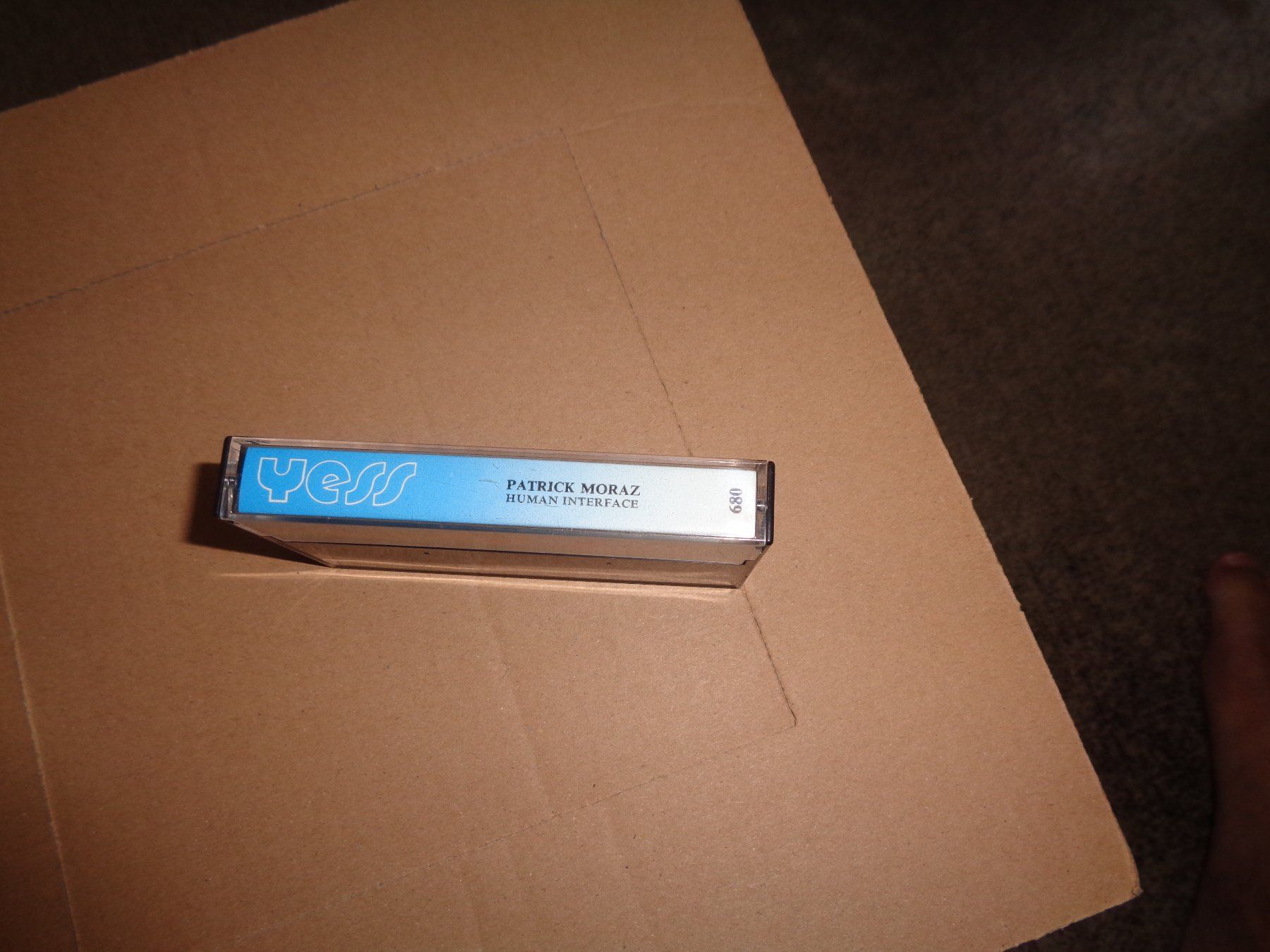 Musicassette: Patrick Moraz / Human Interface Musikkassette 1987 US. – Usato da trimbach venduto da Stonehenge1955 1
