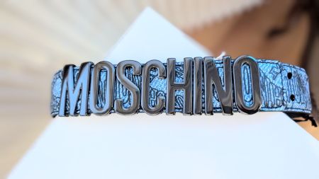 Original Moschino Leder Gürtel Gr. 48 (Gürtelgrösse ca 90)