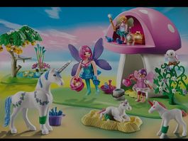 Playmobil Feenwäldchen mit Einhornpflege 6055