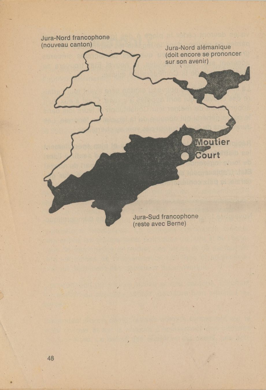 Bücher: Les événements de Moutier 1975 – Gebraucht aus Crémines von Falta 3