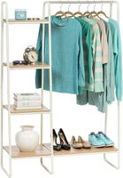 Garderobe Garderobenständer Kleiderständer mit Schuhregal