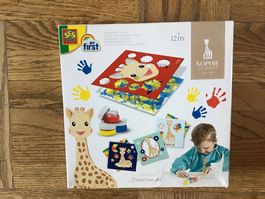 SES Fingerfarben Karten Sophie la Girafe neu