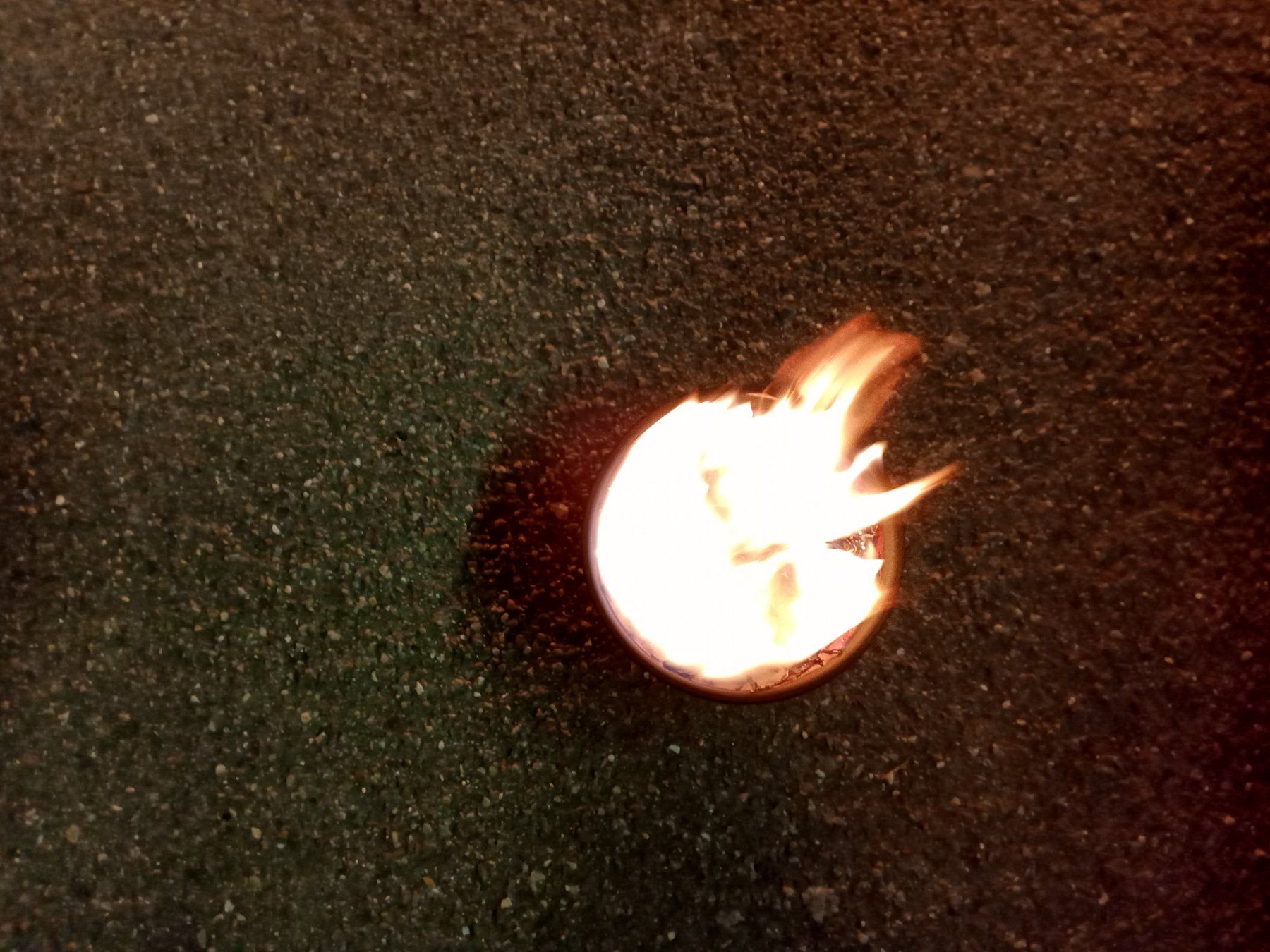 Candele: für Party oder Event  Feuertopf aus 100% Recyclingwachs – Nuovo (secondo la descrizione) da Schaffhausen venduto da LC-digi 2