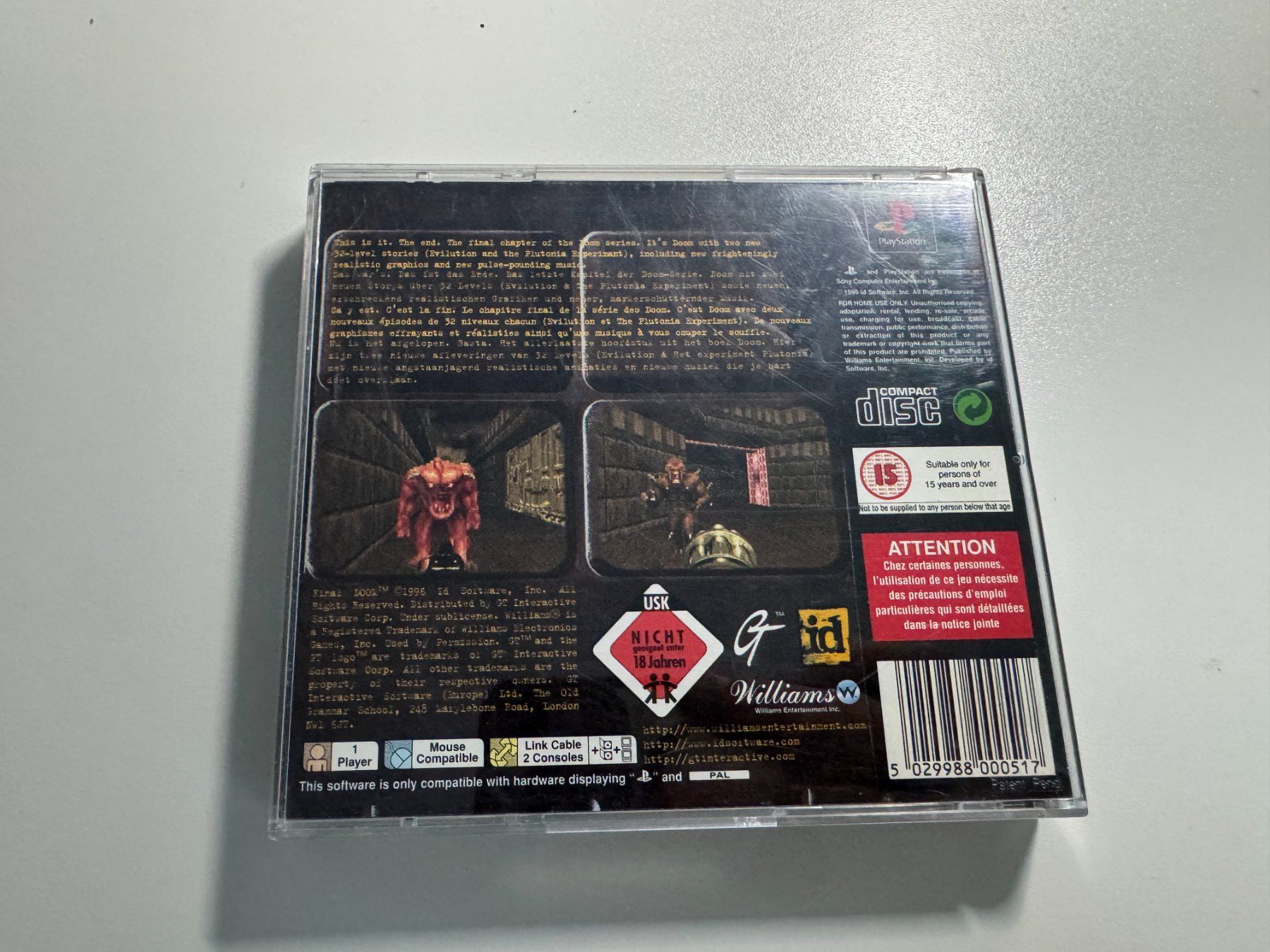 Sony Spiele: Final Doom PS1 – Gebraucht aus Couvet von nay_prh5 2
