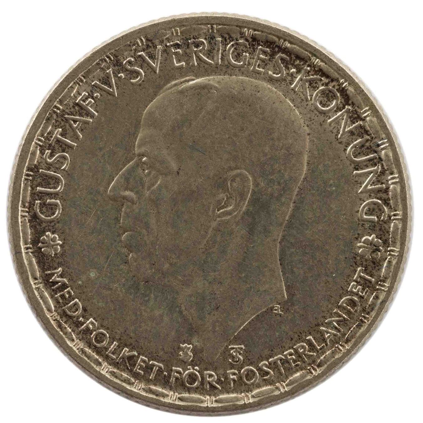 Tutti le monete: Schweden 1 Krone 1948 Silber – Usato da Rotkreuz venduto da Swiss-Coins